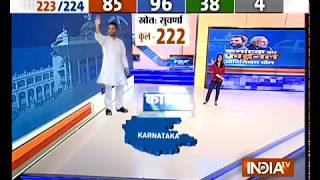 India TV Final Opinion Poll on Karnataka Elections [upl. by Krigsman]