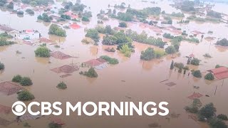 Libya flooding leaves thousands dead [upl. by Fredek]