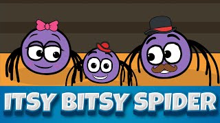 ITSY BITSY SPIDER  Song for Children [upl. by Nogaem]