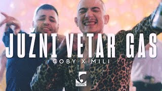 COBY x MILI  JUŽNI VETAR GAS [upl. by Riffle]