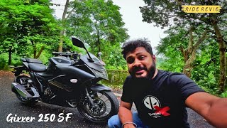 2024 Suzuki Gixxer SF 250 InDepth Ride Review  Is This A Powerful Faired Sport Bike in 250cc [upl. by Pond]