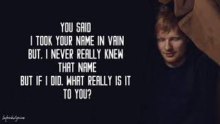 Ed Sheeran  Hallelujah Lyrics [upl. by Rases336]