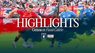 GENOA 171 FASSA CALCIO  HIGHLIGHTS  Amichevole Preseason 2024 [upl. by Felicia]