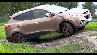 4x4 Hyundai Tucson ix35 offroad ride test [upl. by Tichonn]