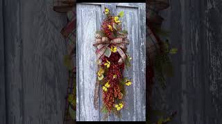 Unique Door Decor for Fall [upl. by Whit]