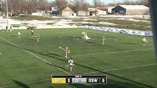 SUNY Oswego Mens Lacrosse vs SUNY Brockport  32524 [upl. by Dal]