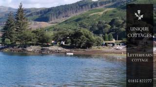 Letterfearn Holiday Cottage Loch Duich By Kyle of Lochalsh Rossshire West Coast of Scotland [upl. by Gambell777]