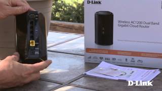 Getting Started Wireless AC1200 Dual Band Gigabit Router DIR850L [upl. by Ahsilad]