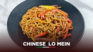 SIMPLE CHINESE LO MEIN RECIPE [upl. by Odawa555]