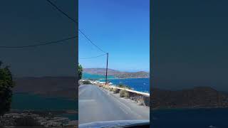 Driving to Elounda Crete Experience the Best of Greek Island Life Greek IslandLife [upl. by Oni]