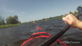 Kajaktour auf der Warnow mit Prijon Cruiser 430  Gopro POV [upl. by Tigdirb968]