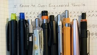 My 5 Favorite OverEngineered Mechanical Pencils [upl. by Akym]