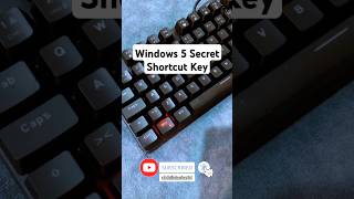 Windows 5 secret shortcut key  tricks computer asmr gaming windows shorts [upl. by Diannne]