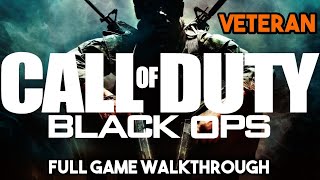 CALL OF DUTY Black Ops  FULL GAME Walkthrough  VETERAN [upl. by Baalman]