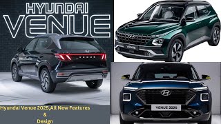 Hyundai Venue Facelift 2025 Features and Launch date Nexon ke bure din shuru samjho ❌ [upl. by Hallagan]