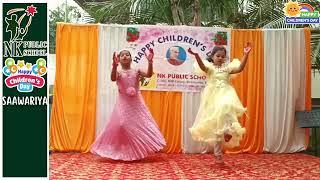 SAAWARIYA  Dance Performance  CHILDRENS DAY 2023  N K PUBLIC SCHOOL BBSR [upl. by Shivers]