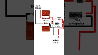 220v AC to 12v DC converter shorts [upl. by Trometer]