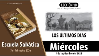 Escuela Sabática  Miércoles 4 de septiembre del 2024  Lección Alumnos [upl. by Yhtomiht]