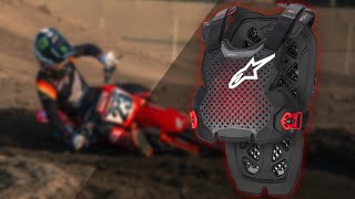 Alpinestars A1 Pro Motocross Roost Guard [upl. by Yahsal665]