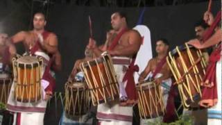 Chenda drums from Kerala Thayambaka [upl. by Rolfston]