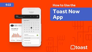 How to Use the Toast Now App [upl. by Adnerak]