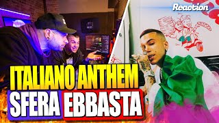 trap reaction  SFERA EBBASTA  ITALIANO ANTHEM  ft RVSSIAN [upl. by Jann]