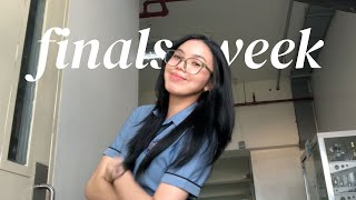 college chronicles  ep3 📑 finals szn uaap game worries grwm and more [upl. by Aylad]