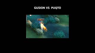 GUSION VS PUQTO gusion mlbb [upl. by Htebazile]