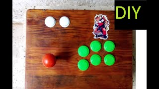 DIY Stick Arcade le moins chère au monde  avec matérielle de récupération tutorial [upl. by Negroj]