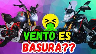 VENTO ES UNA BUENA O MALA MARCA DE MOTOS❓ [upl. by Colas188]