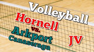 Hornell Lady Raiders JV vs ArkportCanaseraga JV Lady Wolves Girls Volleyball [upl. by Zanahs640]