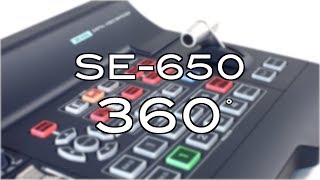 【360˚ 產品影片】SE650 HD 4通道導播機｜Datavideo洋銘科技 [upl. by Norret]