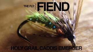 Holy Grail Caddis Emerger Fly Tying Tutorial  The Fly Fiend [upl. by Renferd]