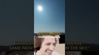 Solar Analemma  Why does the Sun make a figure 8 in the sky  ytshorts shorts timelapse [upl. by Ellatsirhc]