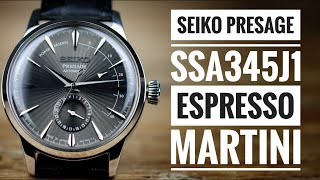 Seiko Cocktail Time Espresso Martini Spotlight SSA345J1 [upl. by Ahsitam]