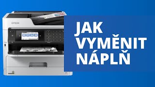 Výměna inkoustu v tiskárně Epson WorkForce Pro WFM5799 [upl. by Eila605]