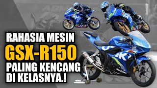 TOP SPEED 153 KMJAM❗INILAH RAHASIA GSXR150 JADI TERKENCANG DI KELASNYA [upl. by Adnawal680]