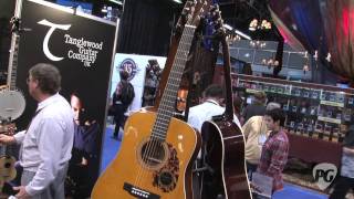 NAMM 11  Tanglewood Guitars Sundance Historic Series [upl. by Sinaj]