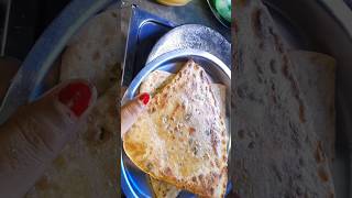 Shortsvideo Unique style garlic paratha recipe  Poonam kitchen [upl. by Attenat]