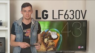 LG 43LF630V обзор телевизора [upl. by Amak]