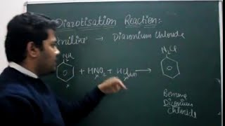 Diazotisation Reaction  Name Reaction  Organic Chemistry [upl. by Noevad]