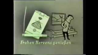 Alte Werbung 1959 vom HBMännchen [upl. by Yarrum]