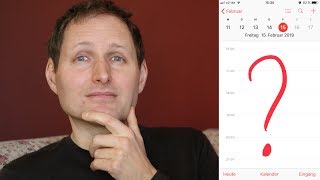 Verschwinden Termine aus deinem iPhoneKalender [upl. by Mendie]