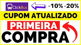 CUPOM CLICKBUS PRIMEIRA COMPRA  CUPOM PRIMEIRA VIAGEM CLICKBUS  CUPOM DE DESCONTO CLICKBUS [upl. by Rubi308]