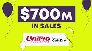 UniPro Hits 700M in Sales with CutDry [upl. by Yesdnil731]