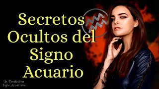 Secretos Ocultos del Signo Acuario ♒︎ quotTE SORPRENDERÁSquot [upl. by Stuckey]