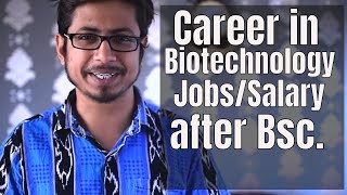 Biotechnology Career jobs and salary in India [upl. by Marb]