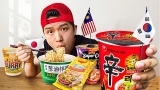 Trying the BEST Instant Ramen From Every Country [upl. by Tove]