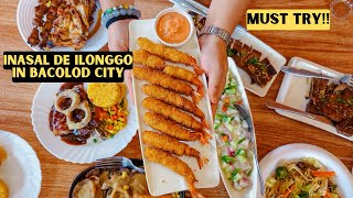 Must Try Inasal de Ilonggo in Bacolod City [upl. by Furtek]