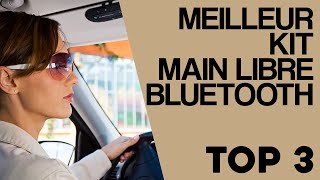 Top 3 Meilleur Kit Main Libre Voiture Bluetooth 2024 [upl. by Fraya]